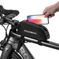 ROCKBROS Top Tube Bike Bag Narrow Slim Design Lightweight Portable - color: STYLE 1