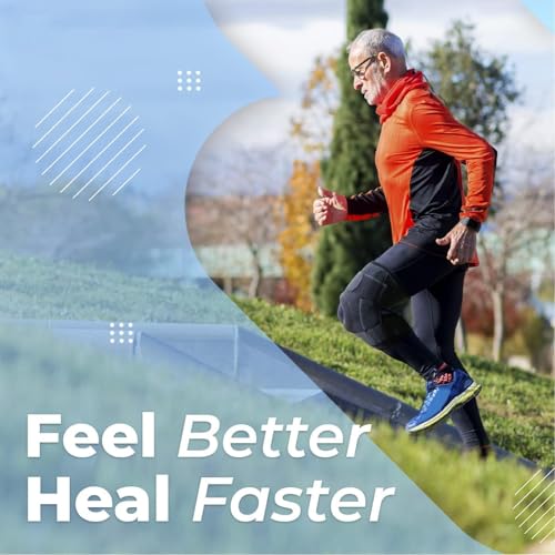 Hinged Knee Brace - Relieves ACL, MCL, Meniscus Tear, Arthritis, Tendon Pain - Open Patella Design with Dual Metal Side Stabilizers - Support for Running, jogging, For Men and Women (Medium) - size: Medium