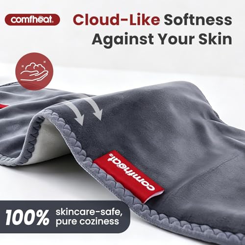 10000mAh Cordless Heating Pad for Back, Portable Rechargeable