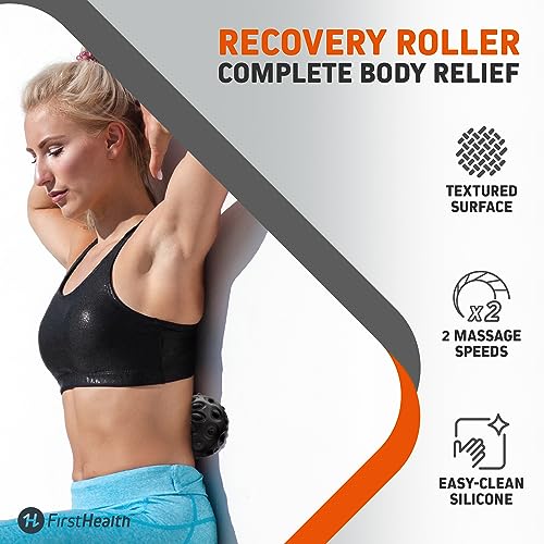 Vibrating Massage Ball, Deep Tissue Trigger Point, Myofascial Release, Yoga
