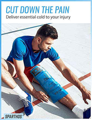 Sparthos Reusable Hot Cold Gel Ice Pack, Pain Relief - XL (Pack of 1) - size: X-Large, style: Pack of 1