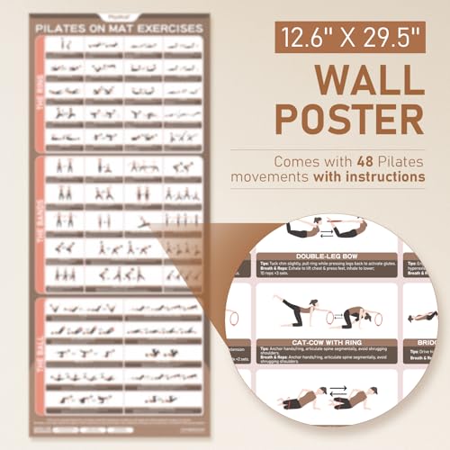 PhysKcal Pilates Kit, 15-Inch Pilates Ring with 1x Pilates Ball & 5X Bands - color: Mist