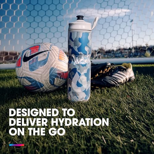 HydraPak Polar Sport Insulated Water Bottle (20oz, Pulse White) - color: Pulse White, style: 20oz/600ml