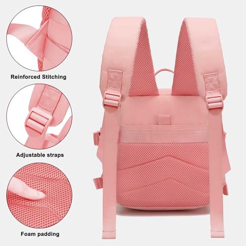 9L/20L Mini Backpack for Men and Women, Small Backpack for Gym Hiking Travel Sports Running - color: 9l-pink