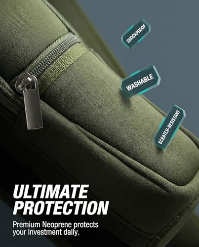 AUPET Water Bottle Sling Bag Sleeve Holder Carrier 25/32/40/64 oz,Insulated Crossbody Water Bottle Case Cover with Strap and Pockets for Men/Women Walking Hiking - color: Dark Olive Green, size: 40oz