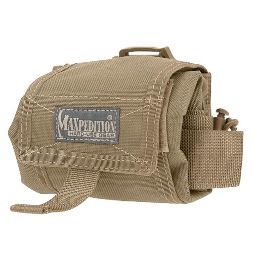 Maxpedition Mega Rollypoly Folding Dump Pouch - color: Khaki