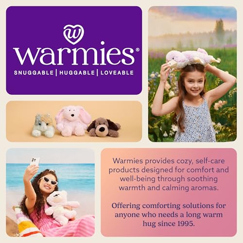 warmies Junior Weighted Stuffed Animal, Microwavable Turtle Plush, Green