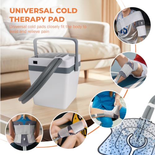 YOUKADA Cold Therapy Machine for Knee & Joint Injuries - color: Gray
