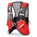 USWE Pace - Running Vest Hydration Pack with 2 x 500ml UltraFlask, Backpack for Men and Women - style: 2L, Red, Small