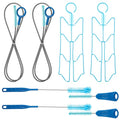 Patelai 2 Set 8 in 1 Reservoirs Hydration Bladder Cleaning Kit - color: Blue