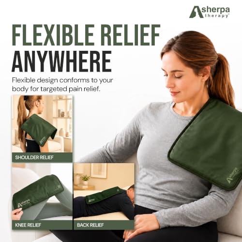 Flexible Hot and Cold Gel Pack, Large 11.5" x 14.5" - size: Large, style: Green