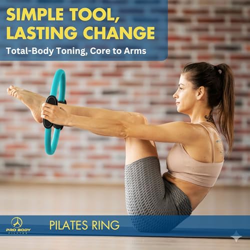 ProBody Pilates Circle - 14 Inch Magic Circle Pilates Ring - color: Blue