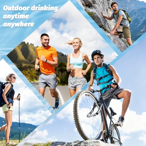 HEIKLN Hydration Bladder 1.5L-2L-2.5L-3L,Leak Proof Water Reservoir, BPA Free Military Water Storage Bladder Bag Hydration Pack Replacement Easy Clean for Bicycling Hiking Camping Hunting Running - color: 3L White