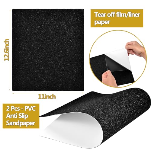 Non-Slip Sandpaper Well For Replacing The Worn Surface On Older Slant Board - size: 12.6×11