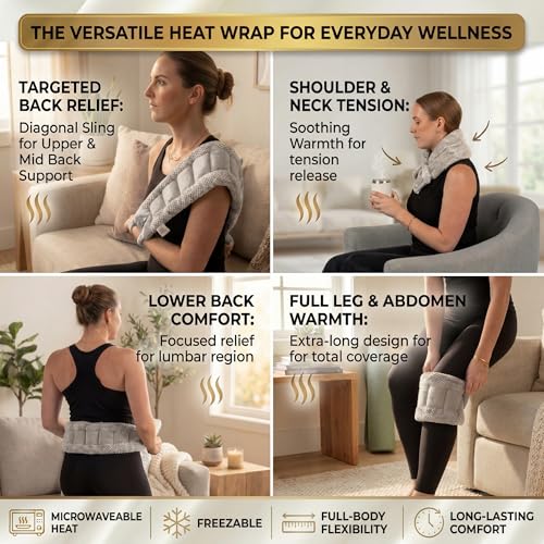 Microwavable Deluxe Body Wrap, 30" x 6"