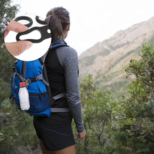 6 PCS Silicone Water Bottle Carrier, Camping, Traveling