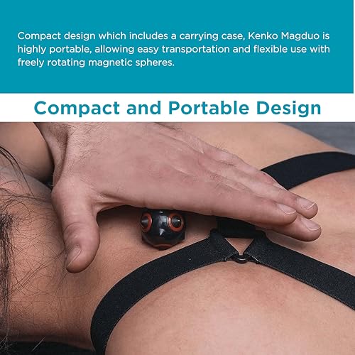 Spiky Massage Ball Roller for Nikken Kenko MagDuo 13201, 2 Pack