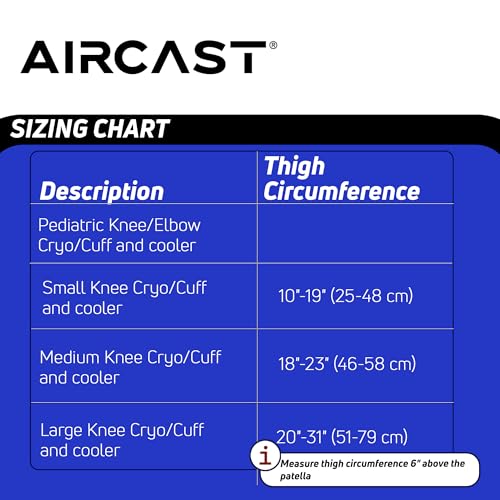 Aircast Cryo/Cuff Knee Cold Therapy System (Medium)