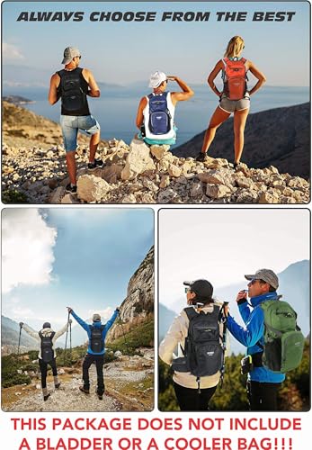 Hiking Daypack 15L Lightweight Waterproof Backpack - color: Lime