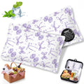 VIHOSE 2 Pcs Ice Packs for Lunch Box Bag - color: Purple, style: Bow