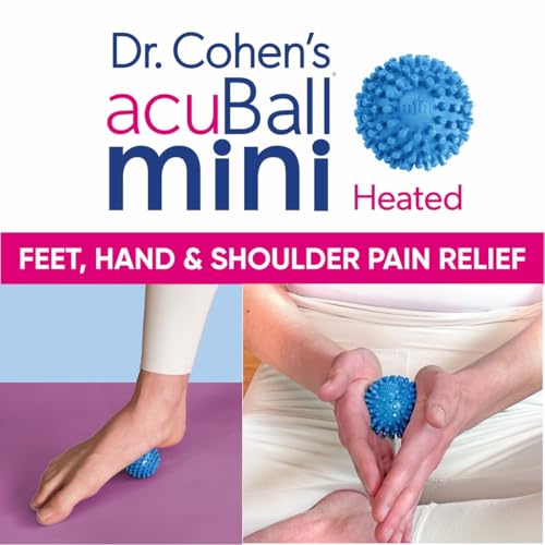 Dr. Cohen's acuball Mini Heatable Massage Ball, 2 Pack, Trigger Point Set - color: Acuball Mini - Pack of 2