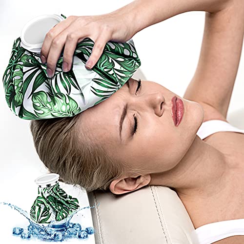 Nuanchu 3 Pcs Reusable Ice Bags for Injuries Hot Cold Pack, Hawaiian - style: Hawaiian