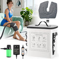 Upgraded Ice Machine for Knee After Surgery,3.0 Portable Cold Therapy Machine for Knee Replacement,Ice Compression Knees Machine for Hip,Cold Therapy Machine with 6 Timer,Electric Ice Pack for Knees