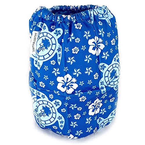 HurtSkurt® Premium Ice Therapy Sleeve – Turtle Bay XL – Stretch-Fit Wearable Cold Compression Wrap for Knee, Leg, Elbow & Ankle Recovery, Durable, Machine Washable, Stays Cold Longer - color: Turtle Bay, size: X-Large