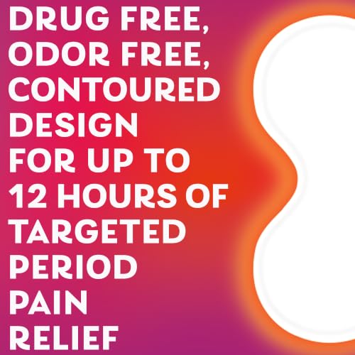 Pamprin Heat Relief Menstrual Patches for Portable Menstrual Pain Relief of Cramps and Backaches, 3 Count - style: Heat Patches