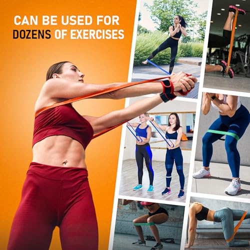Pure Band - Latex-Free Professional Resistance Band for Working Out & Rehab - color: ORANGE - LIGHT RESISTANCE