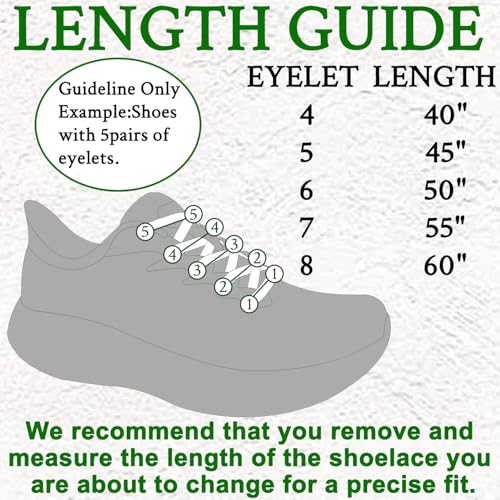 Endoto Shoe Laces for Hoka Replacement Shoelaces Strings - color: Grey, size: 50 Inch (127 cm)