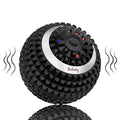 Vibrating Massage Ball 4-Speed High-Intensity Fitness Yoga Massage Roller, Relieving Muscle Tension Pain & Pressure Massaging Balls (Black) - color: Black