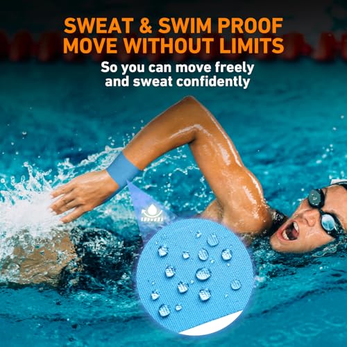 KTQUICK Precut Kinesiology Tape for Thumb Left, 24 PCS, 20% Stronger,Blue - color: Blue, size: 24PCS LEFT