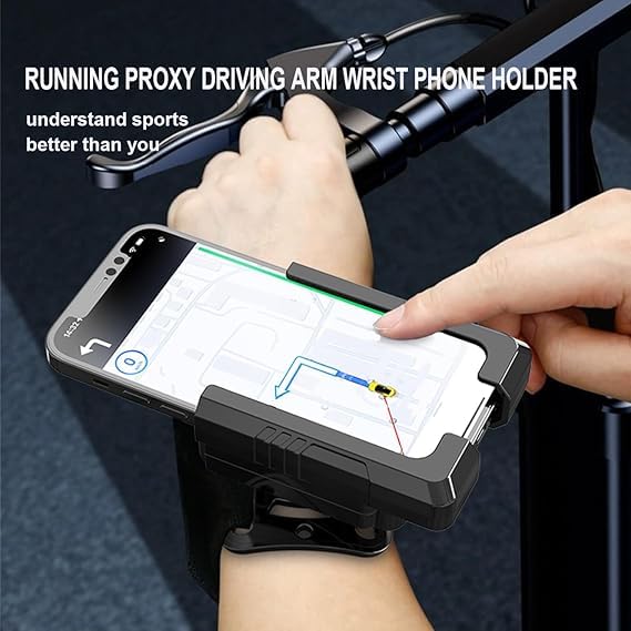 360° Rotatable Wrist Phone Holder, Sports Armband Holder for Running Gym