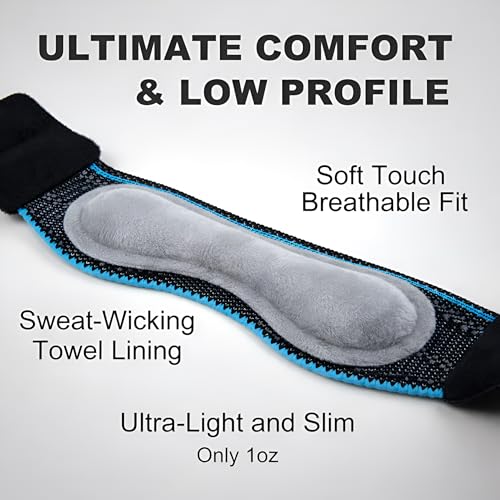 Knee Strap 2 Pack for Patellar Tendon Support – Adjustable Patella Knee Band for Running, Walking, Hiking, Tennis & Pickleball, Dark Blue - color: Dark Blue