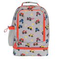 Bentgo Kids 2-in-1 Backpack & Insulated Lunch Bag with Padded Straps - color: Trucks, size: Kids Large