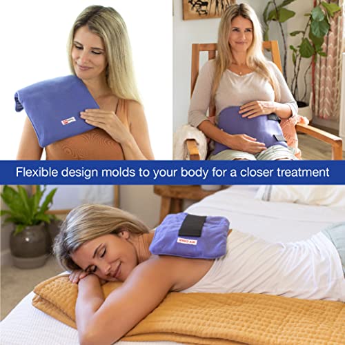 ThermiPaq Reusable Ice Pack and Hot Cold Pack for Injuries - Shoulder, Elbow, Ankles, Back and Knee Ice Pack, X-Large, 9.5 inches x 16 inches, Microwave Heating Pad (Pack of 2) - size: 1 Count (Pack of 2)