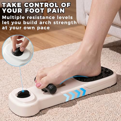 Foot Arch Trainer, Flat Feet Corrector & Plantar Fasciitis Relief