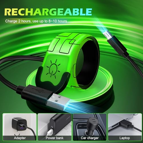 Running Lights for Runners，Running Light Reflective Gear, 2 Count