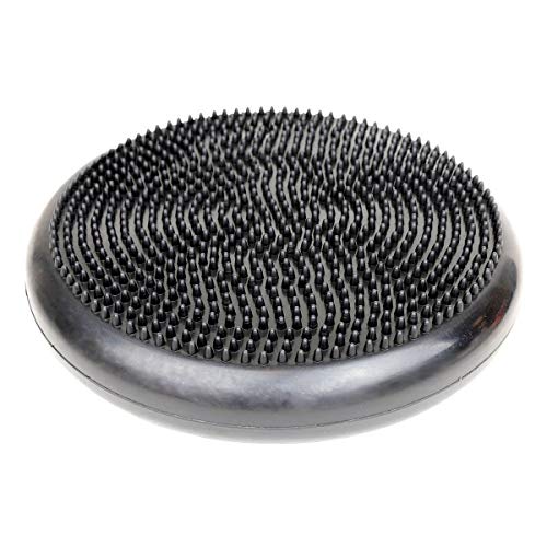 Cando 30-1868BLK Inflatable Vestibular Balance Disc, 23.6" diameter, Black - color: Black, size: 23.6" diameter