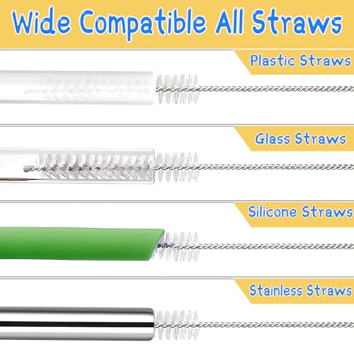 LEDUO 12 Straw Cleaner Brushes for Stanley 40 oz 30 oz 20 64 oz Tumbler Mug