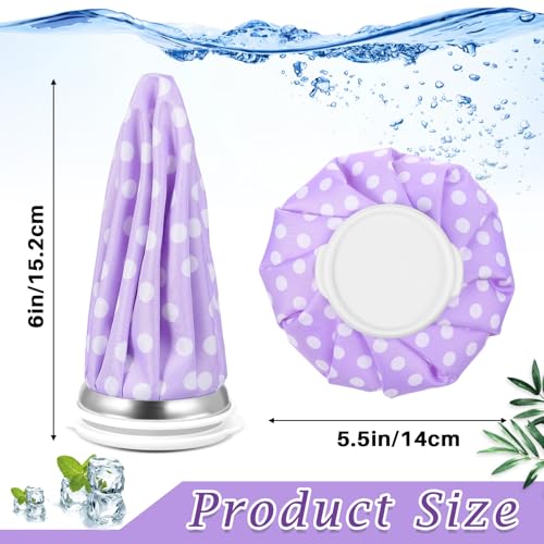 Honoson Reusable Ice Bags Hot Cold Therapy Leakproof,None - style: Polka Dots Style