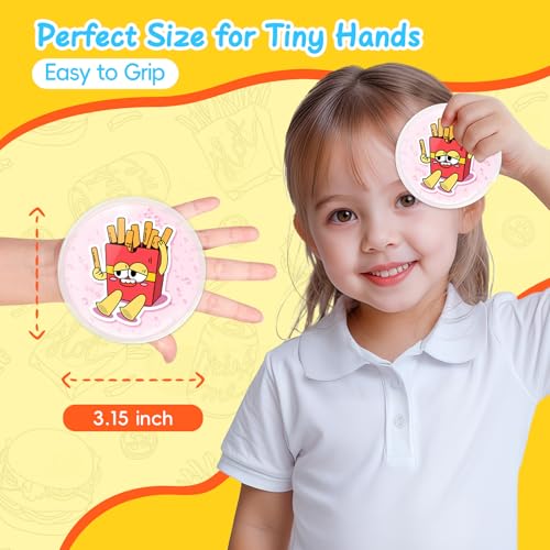 Kids Ice Packs for Boo Boos, 6 Pcs, Baby Small Gel Ice Packs for Injuries - style: Food Kids Ice Packs - 6 Pack