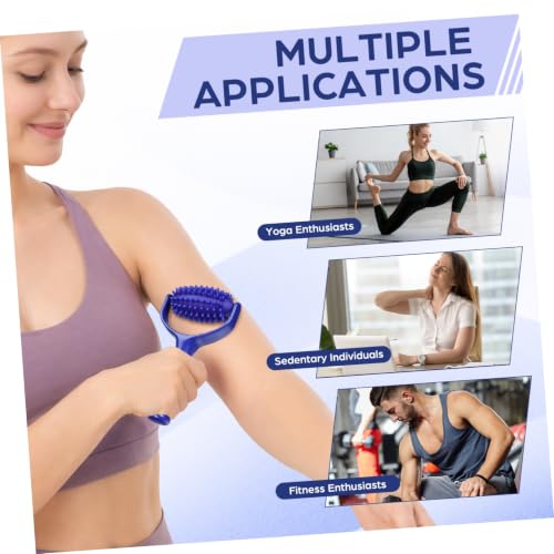 Yoga Massage Stick Roller for Legs and Muscles, Portable Manual Tool