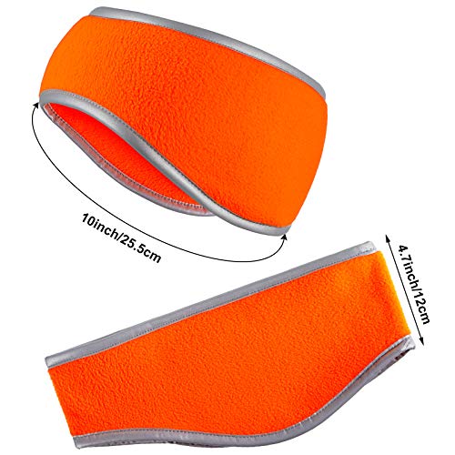 Geyoga 2Pcs Winter Running Ear Warmer Headband for Women Men - color: Two Colors
