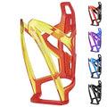 ROCKBROS Bike Water Bottle Holder Ultralight Bottle Cages with Screws Tool - color: Red-Yellow, size: Standard