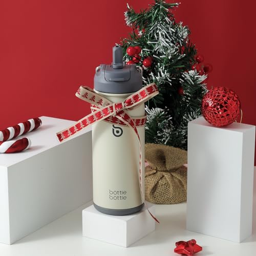 BOTTLE BOTTLE 16 oz Sports Water Bottle with Pills Holder Gray - color: gray