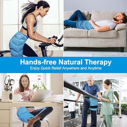 Hip Ice Pack Wrap for Hip Injuries & Surgery Recovery - style: ice pack for hip