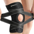 NEENCA Knee Brace for Women & Men, Compression Knee Support with X-Straps Design - ACL, MCL, PCL, Meniscus Tear & Arthritis Pain Relief - Stabilizing Joint with Side Stabilizers & Patella Gel Pads - size: XX-Large