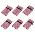 Wrist Pouch Wrist Wallet Wristband with Zipper - color: Pink